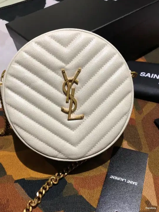 Repzbay REP CAMERA YSL ROUND VINYLE BAG 0523